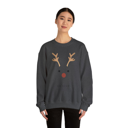 Festive Threads | Christmas Oh Dear Unisex Heavy Blend™ Crewneck Sweatshirt