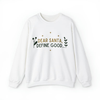 Festive Threads | Christmas Dear Santa Unisex Heavy Blend™ Crewneck Sweatshirt