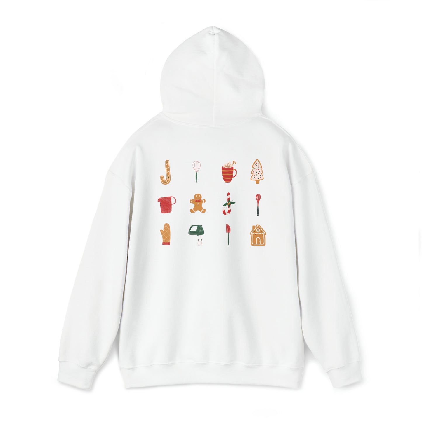 Festive Threads | Christmas Baking Crew Unisex Heavy Blend™ Hooded Sweatshirt