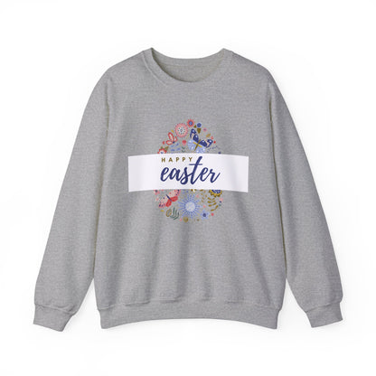 Festive Threads | Easter | Egg Unisex Heavy Blend™ Crewneck Sweatshirt