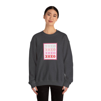 Festive Threads | Valentine's XOXO Unisex Heavy Blend™ Crewneck Sweatshirt