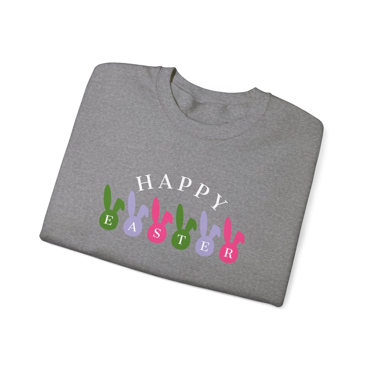 Festive Threads | Easter | Happy Easter Unisex Heavy Blend™ Crewneck Sweatshirt