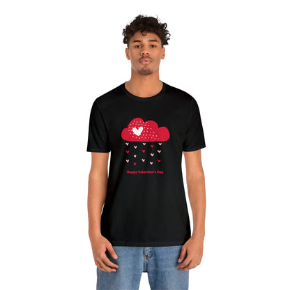 Festive Threads | Valentine's Happy Valentine's Day Unisex Jersey Short Sleeve Tee