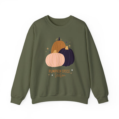 Festive Threads | Thanksgiving | Pumpkin Spice Season Unisex Heavy Blend™ Crewneck Sweatshirt