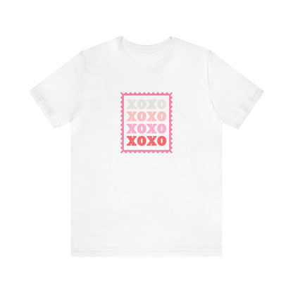 Festive Threads | Valentine's XOXO Unisex Jersey Short Sleeve Tee