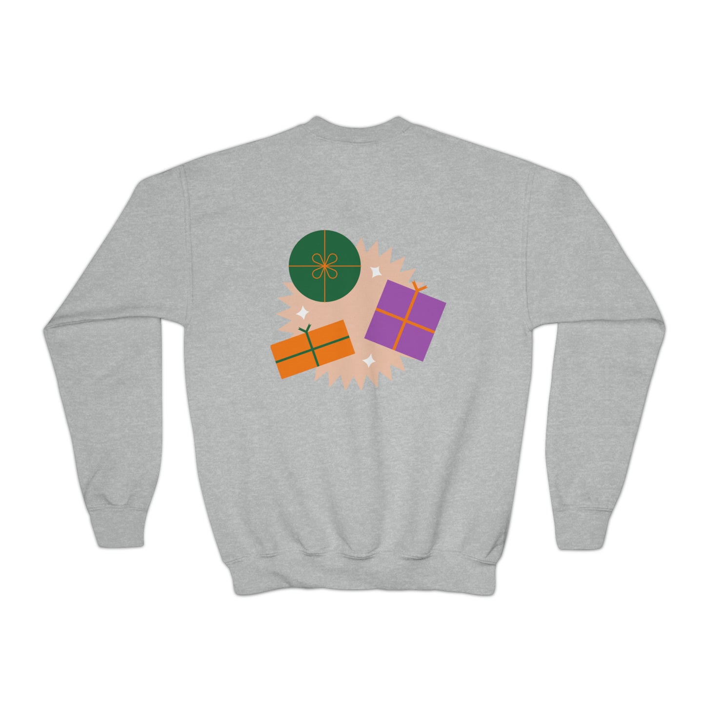 Festive Threads | Christmas Most Likely To Shake Presents Youth Crewneck Sweatshirt