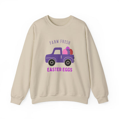 Festive Threads | Easter | Farm Fresh Unisex Heavy Blend™ Crewneck Sweatshirt