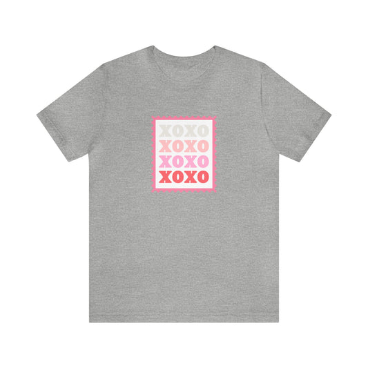 Festive Threads | Valentine's XOXO Unisex Jersey Short Sleeve Tee