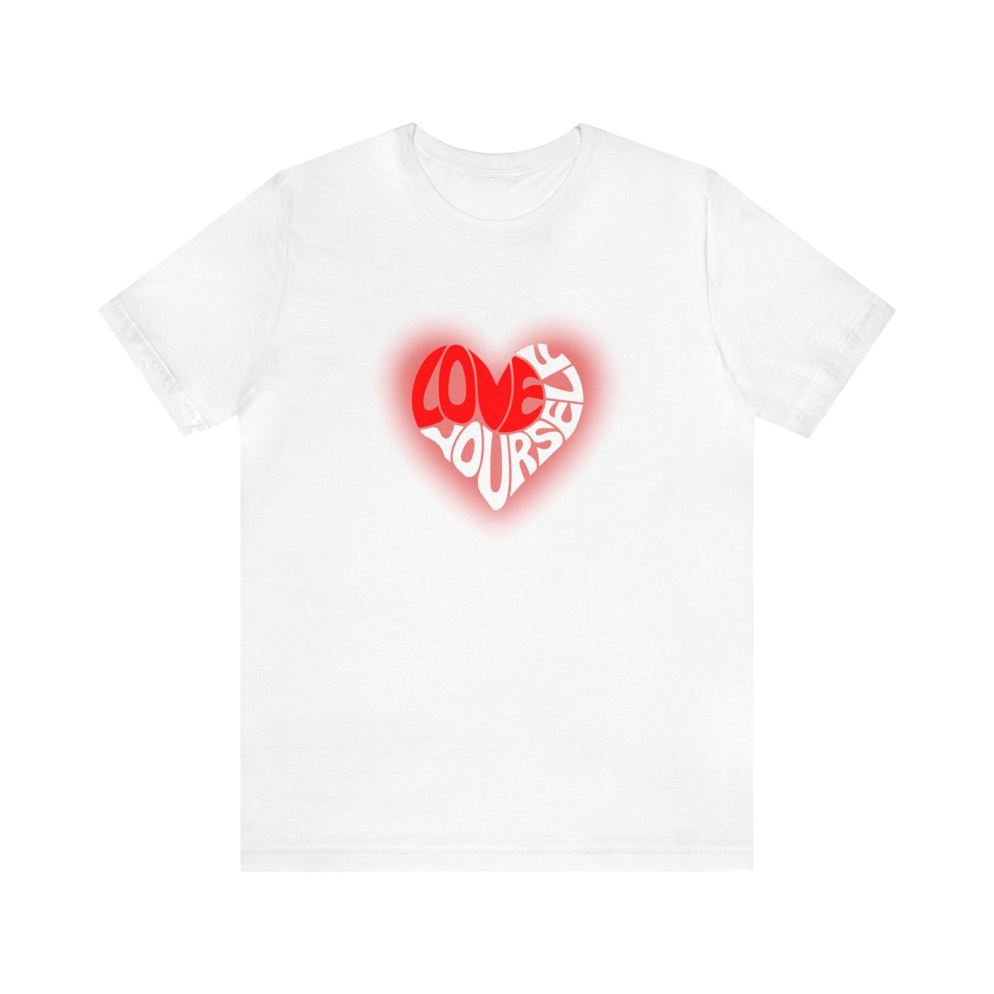 Festive Threads | Valentine's Love Yourself Unisex Jersey Short Sleeve Tee