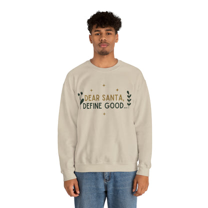 Festive Threads | Christmas Dear Santa Unisex Heavy Blend™ Crewneck Sweatshirt