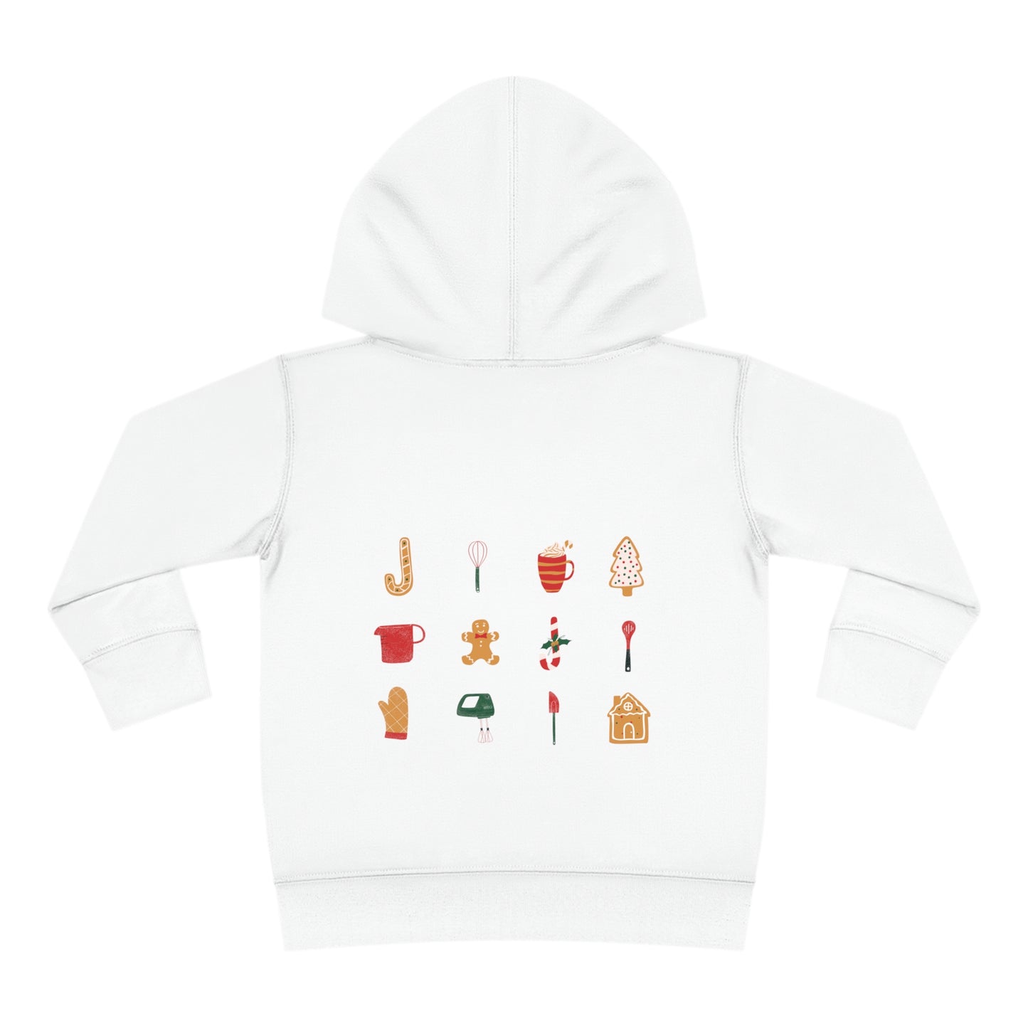 Festive Threads | Christmas Baking Crew Toddler Pullover Fleece Hoodie