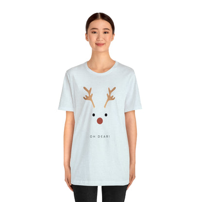 Festive Threads | Christmas Oh Deer! Unisex Jersey Short Sleeve Tee