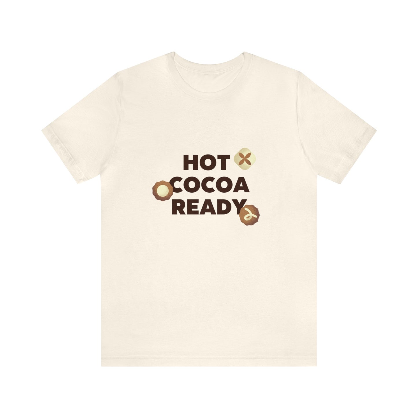 Festive Threads | Christmas Hot Cocoa Ready Unisex Jersey Short Sleeve Tee