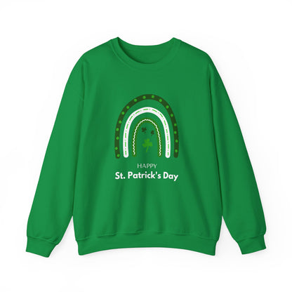 Festive Threads | St. Patrick's Day Rainbow Unisex Heavy Blend™ Crewneck Sweatshirt