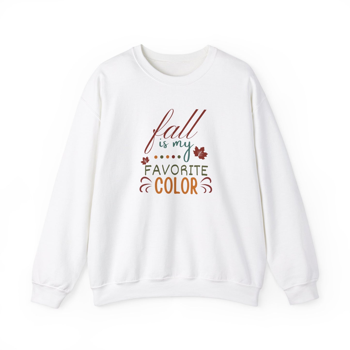 Festive Threads | Thanksgiving | Fall Is My Favorite Color Unisex Heavy Blend™ Crewneck Sweatshirt