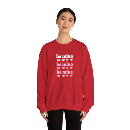 Festive Threads | Valentine's Be Mine 💕 Unisex Heavy Blend™ Crewneck Sweatshirt