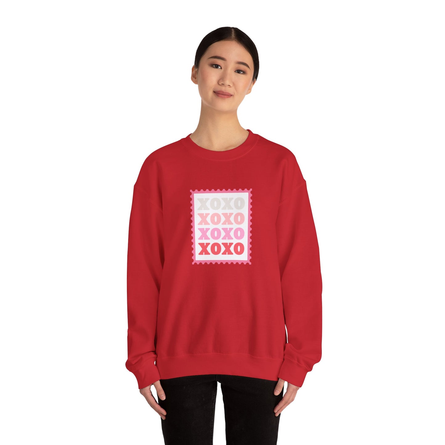 Festive Threads | Valentine's XOXO Unisex Heavy Blend™ Crewneck Sweatshirt