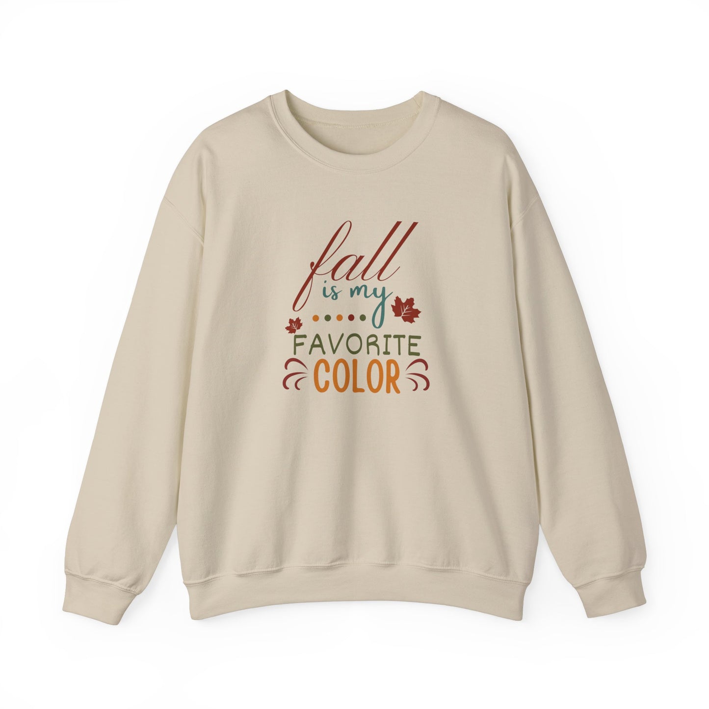 Festive Threads | Thanksgiving | Fall Is My Favorite Color Unisex Heavy Blend™ Crewneck Sweatshirt