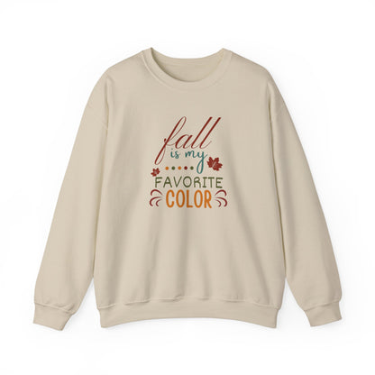 Festive Threads | Thanksgiving | Fall Is My Favorite Color Unisex Heavy Blend™ Crewneck Sweatshirt