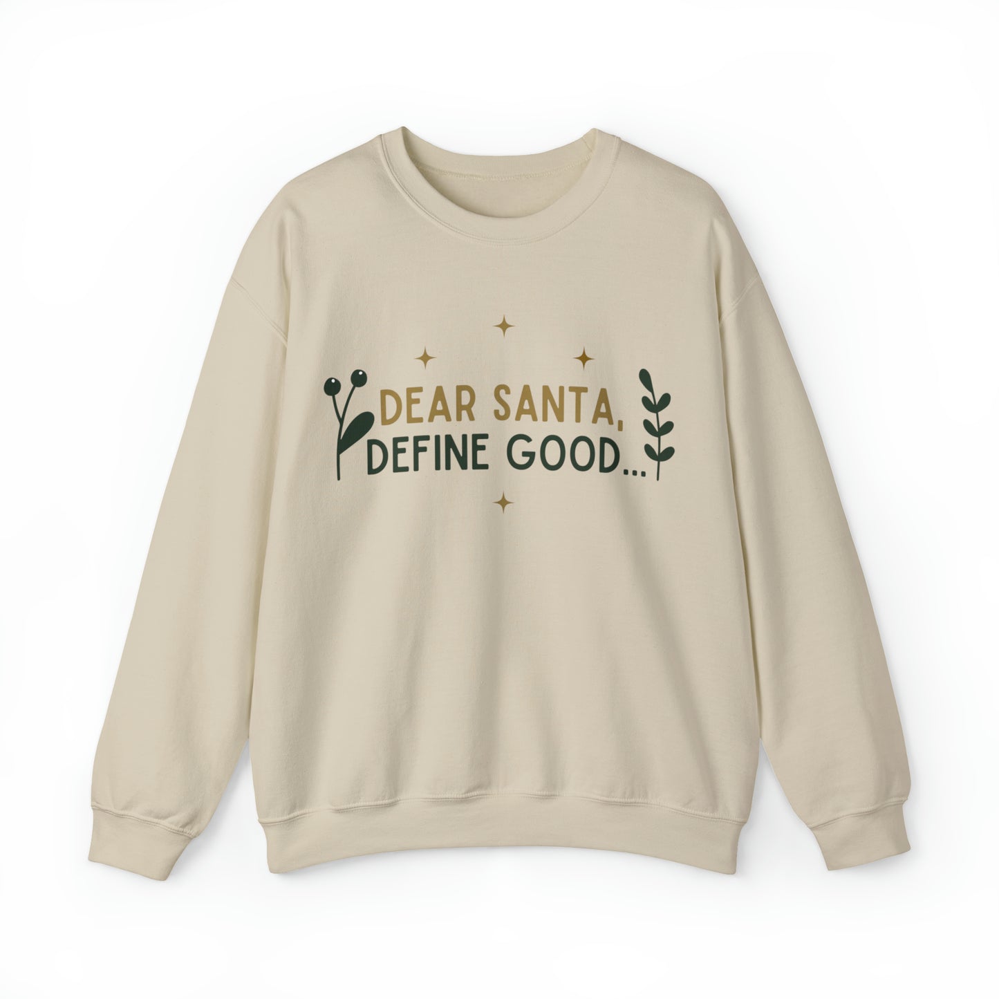 Festive Threads | Christmas Dear Santa Unisex Heavy Blend™ Crewneck Sweatshirt