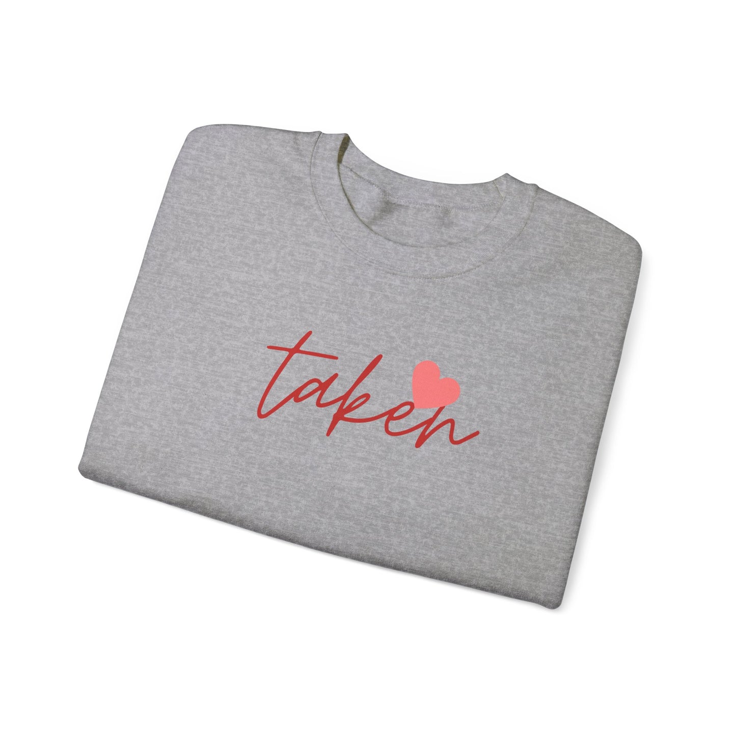 Festive Threads | Valentine's Taken Unisex Heavy Blend™ Crewneck Sweatshirt