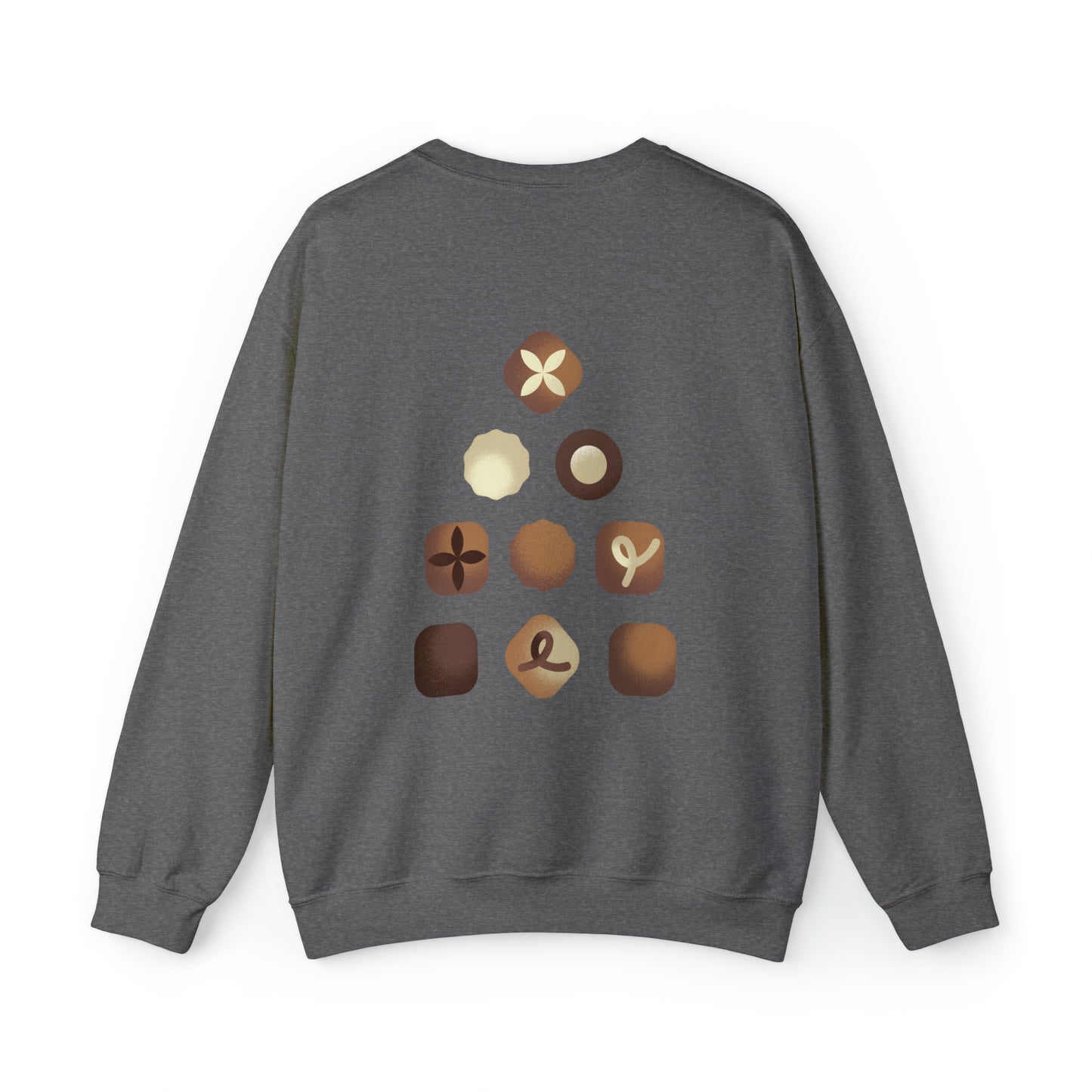 Festive Threads | Christmas Hot Cocoa Ready Unisex Heavy Blend™ Crewneck Sweatshirt