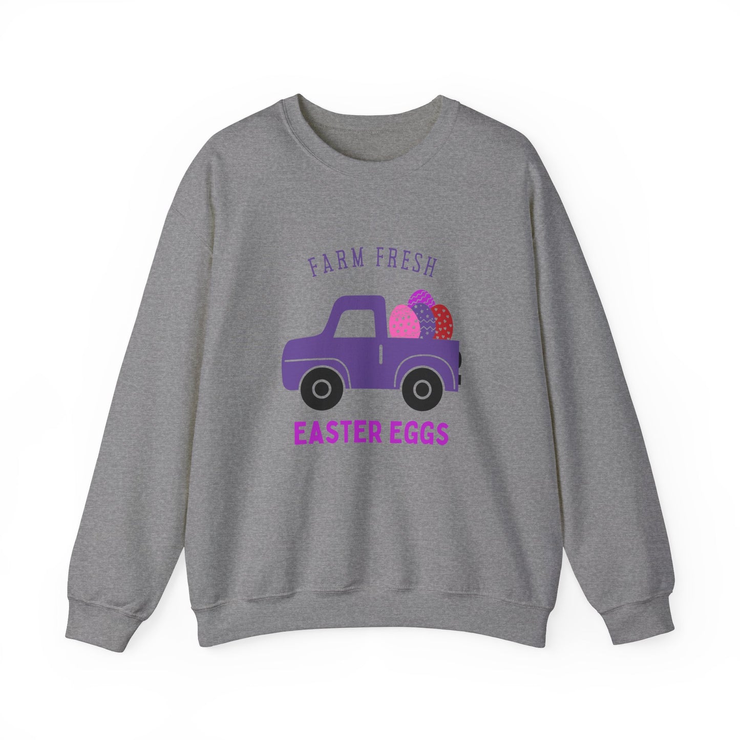 Festive Threads | Easter | Farm Fresh Unisex Heavy Blend™ Crewneck Sweatshirt