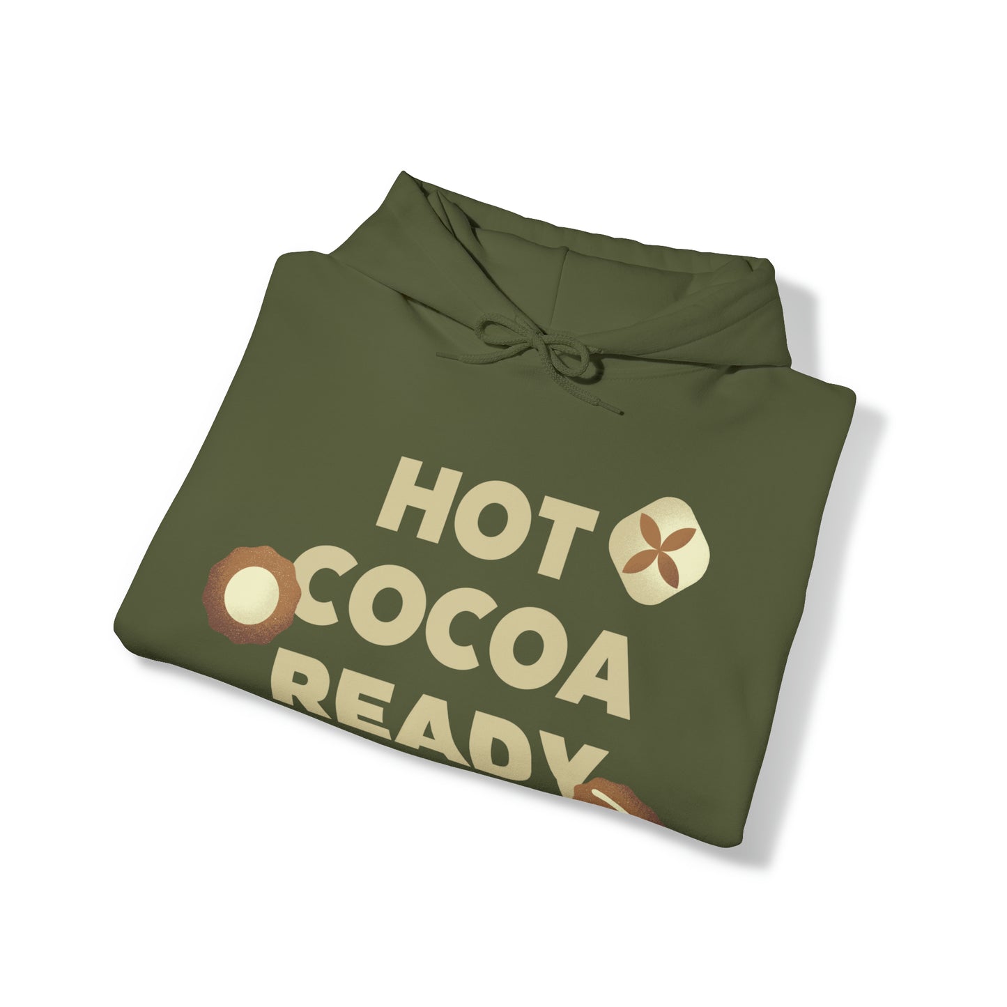 Festive Threads | Christmas Hot Cocoa Ready Unisex Heavy Blend™ Hooded Sweatshirt