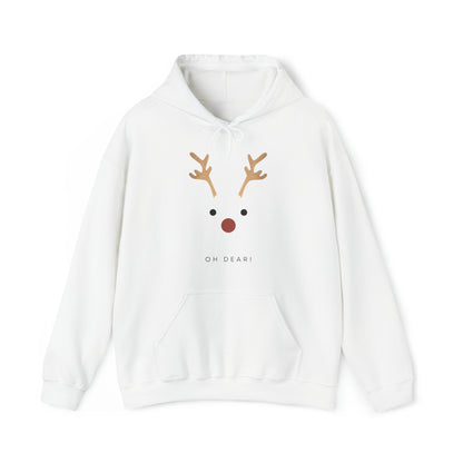 Festive Threads | Christmas Oh Dear Unisex Heavy Blend™ Hooded Sweatshirt