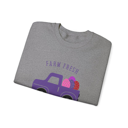 Festive Threads | Easter | Farm Fresh Unisex Heavy Blend™ Crewneck Sweatshirt