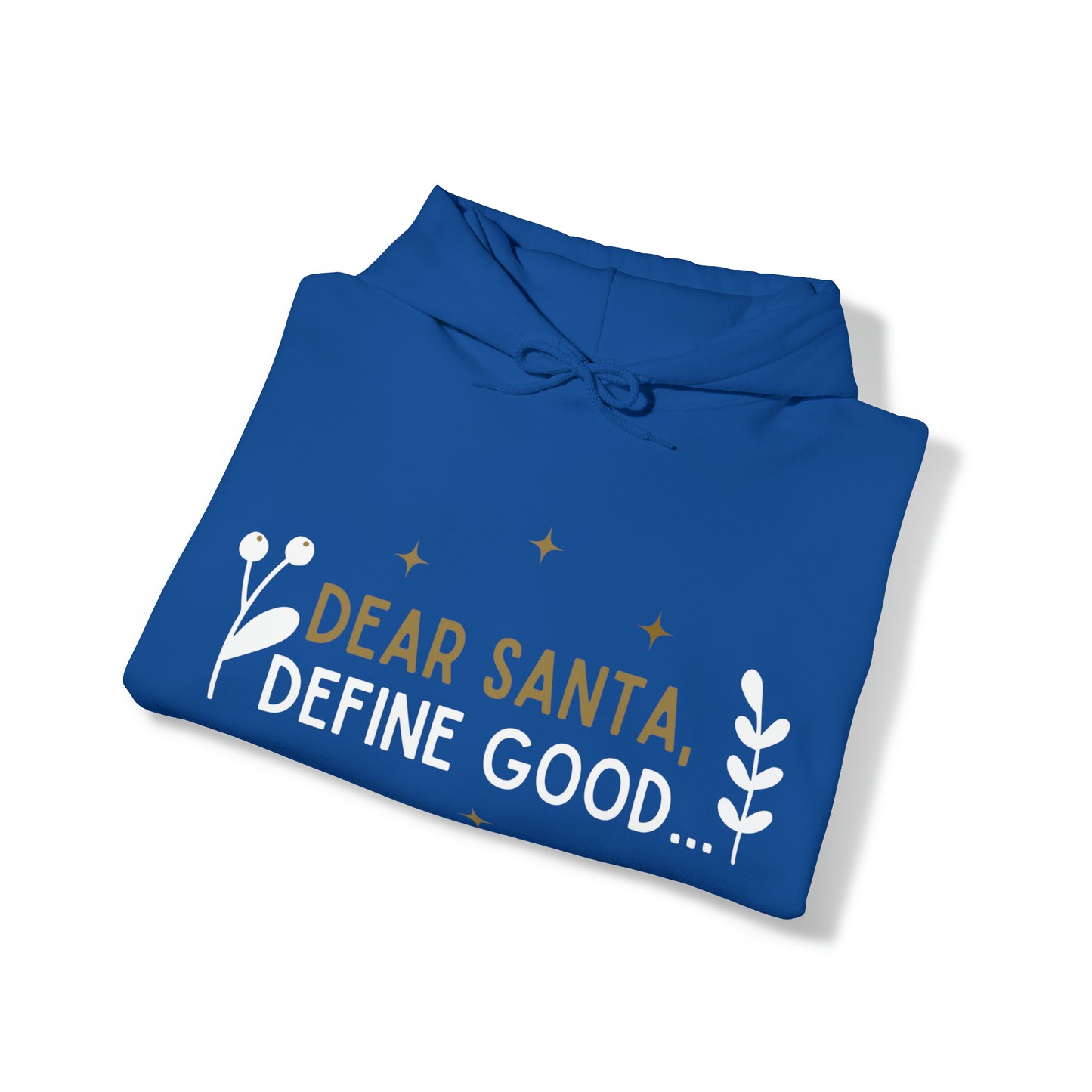 Festive Threads | Christmas Dear Santa Unisex Heavy Blend™ Hooded Sweatshirt