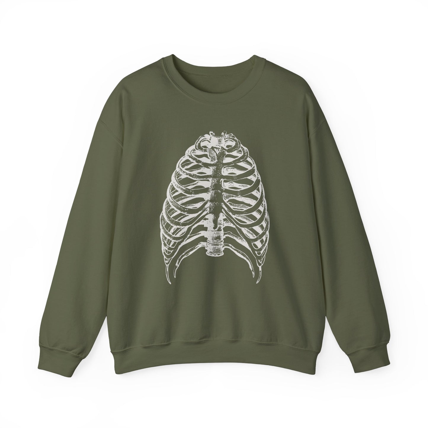 Festive Threads | Halloween Ribs Unisex Heavy Blend™ Crewneck Sweatshirt