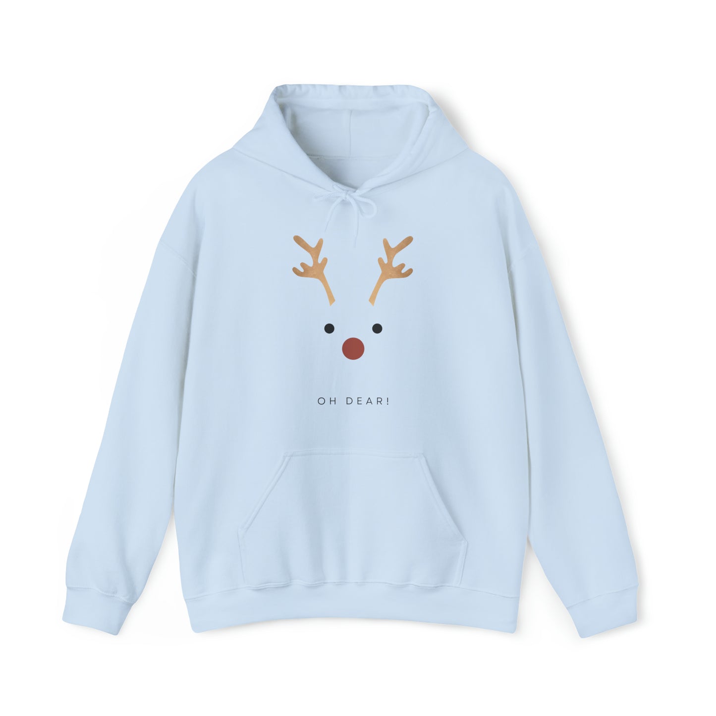 Festive Threads | Christmas Oh Dear Unisex Heavy Blend™ Hooded Sweatshirt