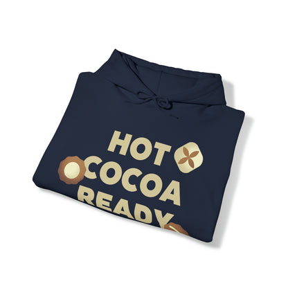 Festive Threads | Christmas Hot Cocoa Ready Unisex Heavy Blend™ Hooded Sweatshirt