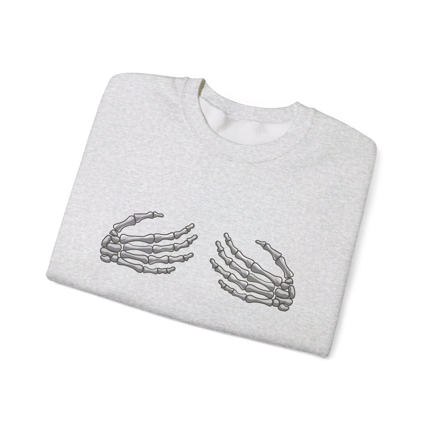 Festive Threads | Halloween Hands Off Unisex Heavy Blend™ Crewneck Sweatshirt