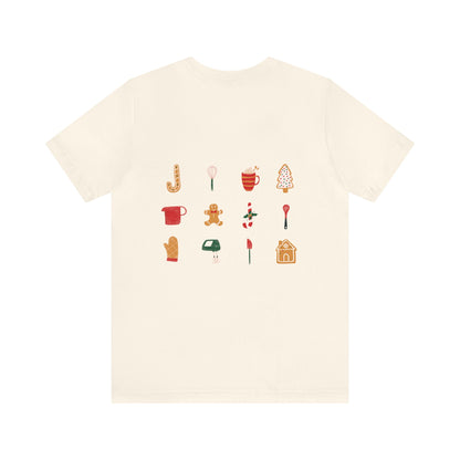 Festive Threads | Christmas Baking Crew Unisex Jersey Short Sleeve Tee