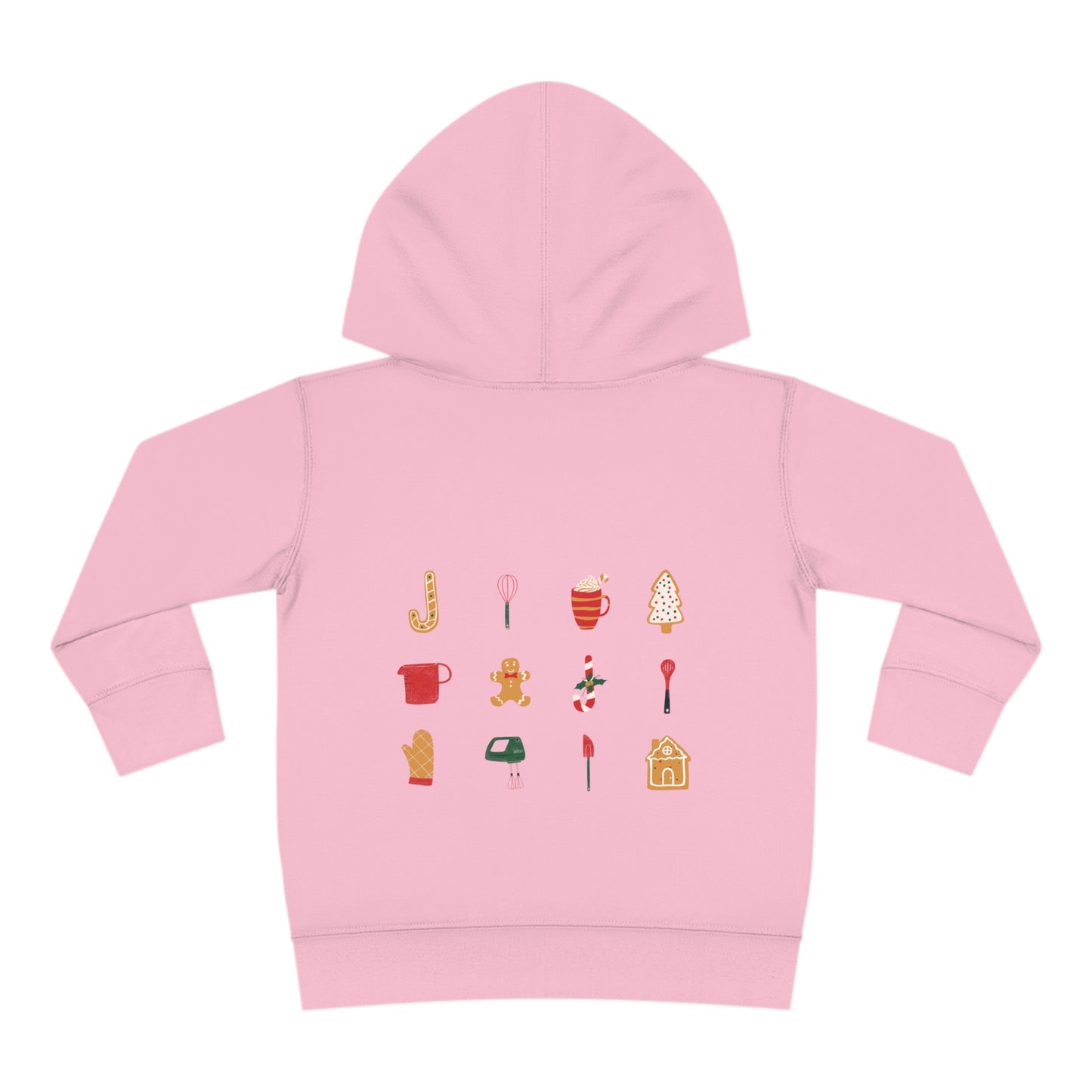 Festive Threads | Christmas Baking Crew Toddler Pullover Fleece Hoodie