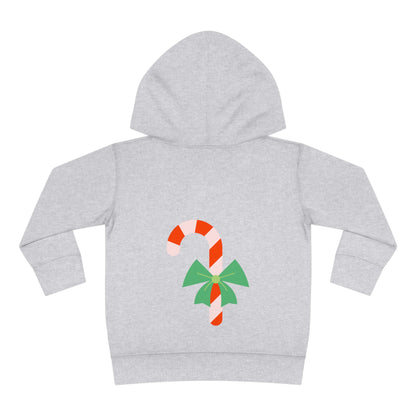 Festive Threads | Christmas Santa's Helper Toddler Pullover Fleece Hoodie