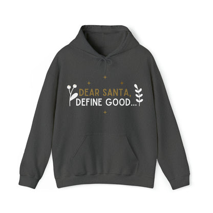 Festive Threads | Christmas Dear Santa Unisex Heavy Blend™ Hooded Sweatshirt