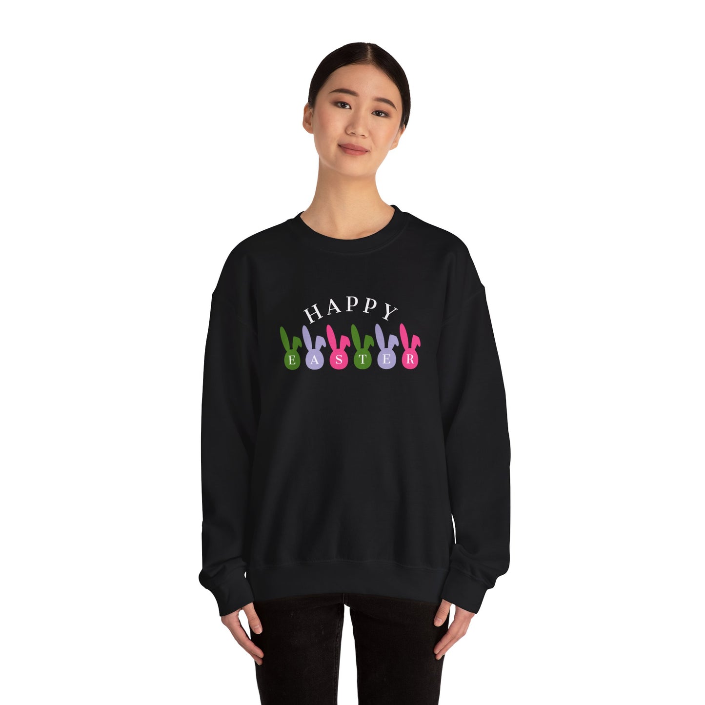 Festive Threads | Easter | Happy Easter Unisex Heavy Blend™ Crewneck Sweatshirt