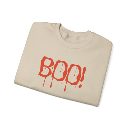 Festive Threads | Halloween Boo! Unisex Heavy Blend™ Crewneck Sweatshirt