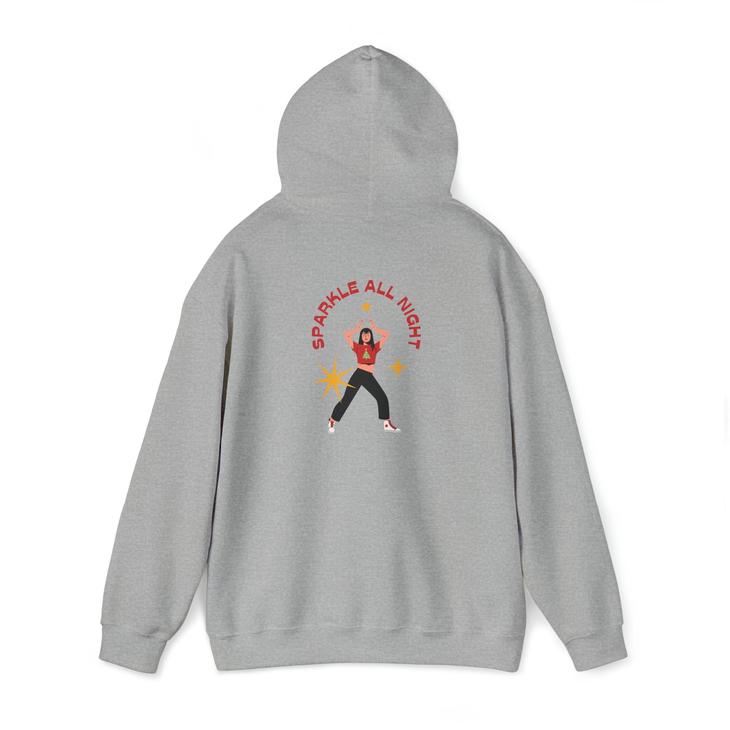 Festive Threads | Christmas Slay All Day Unisex Heavy Blend™ Hooded Sweatshirt