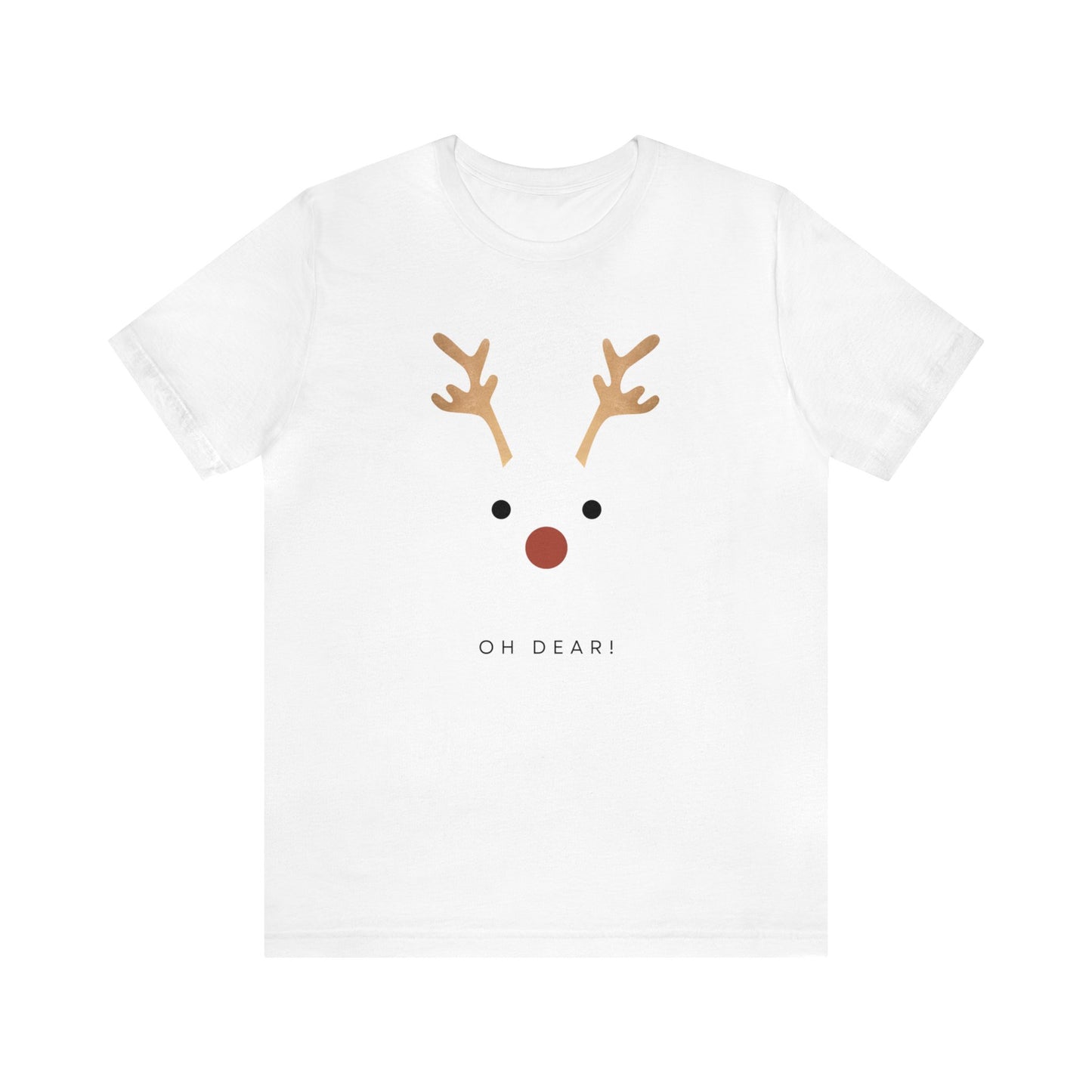 Festive Threads | Christmas Oh Deer! Unisex Jersey Short Sleeve Tee