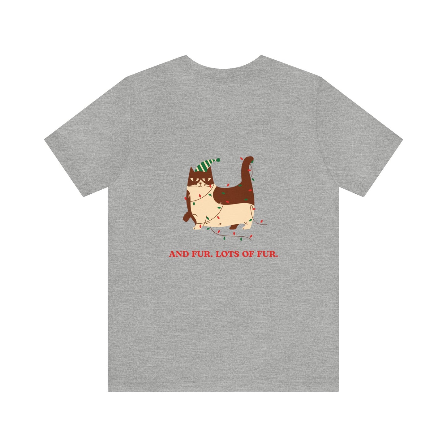 Festive Threads | Christmas Santa Paws Unisex Jersey Short Sleeve Tee