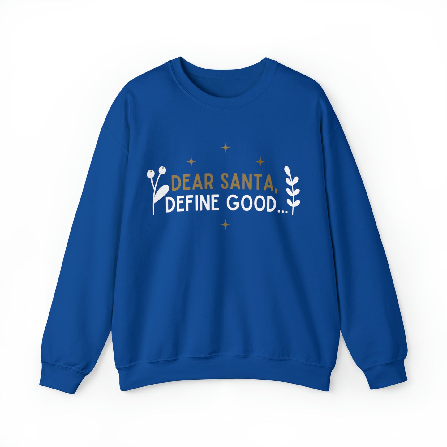 Festive Threads | Christmas Dear Santa Unisex Heavy Blend™ Crewneck Sweatshirt