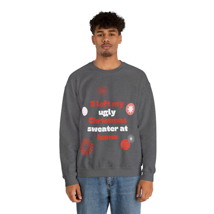 Festive Threads | Christmas Ugly Christmas Sweater Unisex Heavy Blend™ Crewneck Sweatshirt