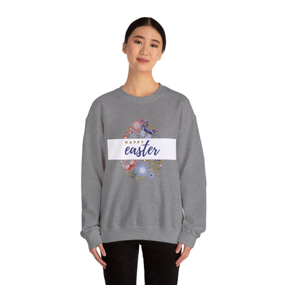 Festive Threads | Easter | Egg Unisex Heavy Blend™ Crewneck Sweatshirt