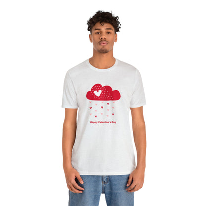 Festive Threads | Valentine's Happy Valentine's Day Unisex Jersey Short Sleeve Tee