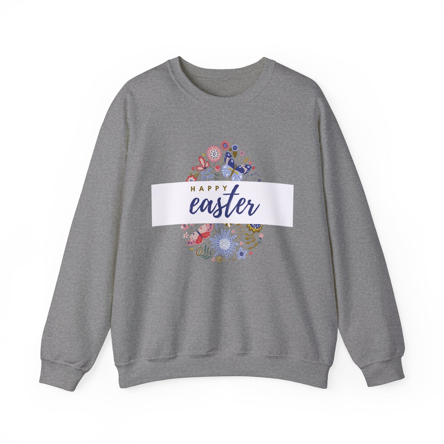 Festive Threads | Easter | Egg Unisex Heavy Blend™ Crewneck Sweatshirt