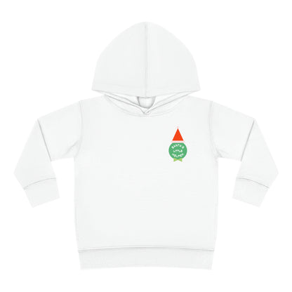 Festive Threads | Christmas Santa's Helper Toddler Pullover Fleece Hoodie